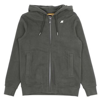 K-Way K-Way, Zip-throughs, male, Green, Size: L Anthony Heavy Fleece