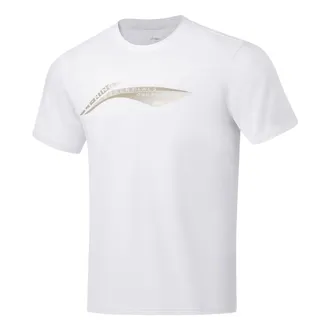 Li-Ning Big Logo Training T-shirt White ATST101-2