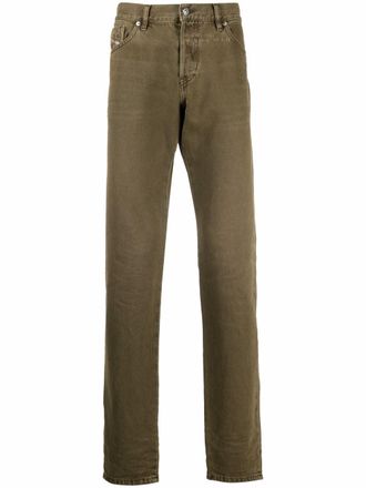Diesel D-Kras slim-fit jeans - men - Cotton - 30/32 - Green