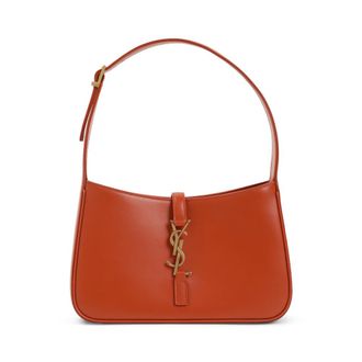 Saint Laurent Orange Le 5 A 7 Shoulder Bag
