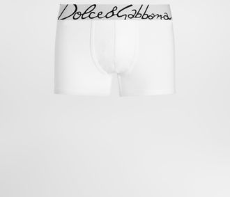 Dolce & Gabbana Regular Boxer - Man Underwear And Loungewear White 3