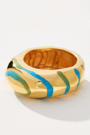 Joanna Laura Constantine Enamel Wave Ring