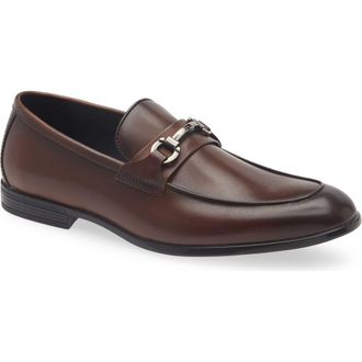 Nordstrom Fraser Bit Loafer in Brown Sepia at Nordstrom, Size 10.5