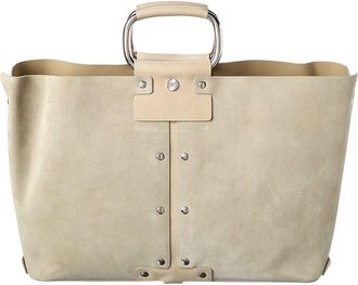 Roger Vivier Suede & Leather Tote