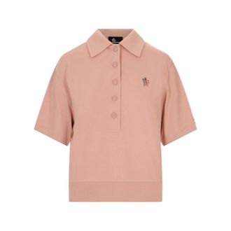 Moncler Dames, Tops, Roze, Maat: XS Katoen