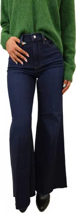 Pistola Denim Izzy High Rise Wide Leg Pant In Tristesse