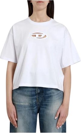 Diesel T-Shirt - - Tops - Donna - Bianco - S
