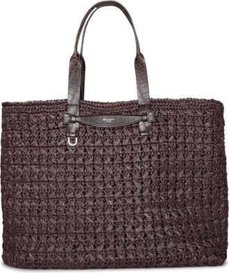 Dolce & Gabbana Tote Bag - Heren - Shoppers - Bruin - ONE Size - Tassen