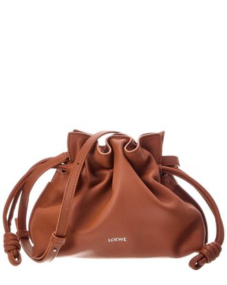 Loewe Flamenco Mini Leather Clutch