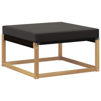 vidaXL Reposapi&eacute;s De Exterior Madera Maciza De Acacia Y Textileno Vidaxl
