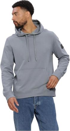 Calvin Klein Heren, Sweatshirts & Hoodies, Blauw, Maat: XL Zijde