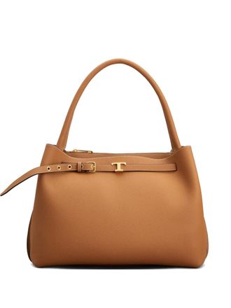 Tod's small T Timeless tote bag - Brown