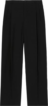 Burberry tailored woo trousers - men - Wool - 46 - Black
