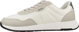 HUGO BOSS Titanium Runn Nypun - Heren - Sneakers - Wit - 43 EU - Schoenen