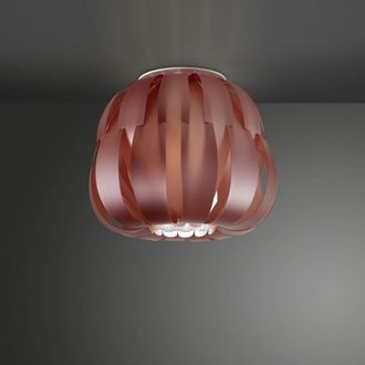 Linea Zero Linea Zero - Plaf&oacute;n De Metal Rosa Cm. 19x17h