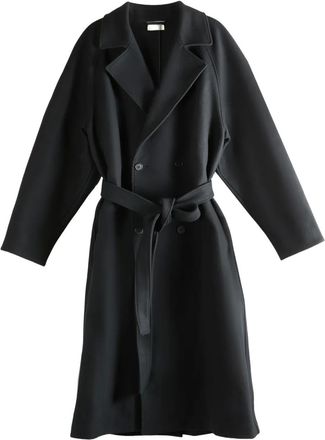 The Row Trench doppiopetto con cintura - Nero