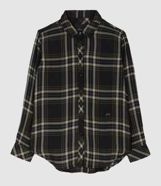 Jeanne Vouland Chemise Hunter Onyx Moss Sage, Collaboration Jeanne Vouland x Rails