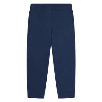 Roberto Cavalli Logo-Print Cotton Joggers - male - Roberto Cavalli - Sweatpants - Blue - 8 Y - Kids