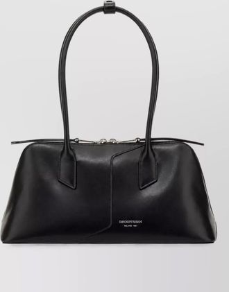 Emporio Armani leather shoulder bag