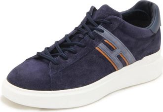 Hogan H580 Allacciato H Slash - Heren - Sneakers - Blauw - 44 EU - Su&egrave;de - Schoenen