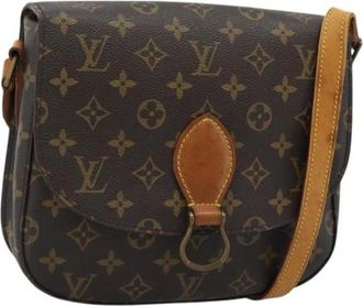 Louis Vuitton Pre-owned Vintage Monogram Schoudertas - Dames - Vintage Schoudertas - Bruin - ONE Size - Leer - Vintage