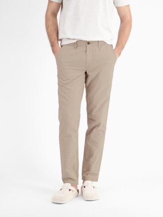 Lerros Chinohose LERROS LERROS Sommerliche Chino mit Leinenanteil, RELAX FIT, Herren, Gr. 30, L&auml;nge 34, beige (light dune beige), 74% Baumwolle, 26% Leinen, 