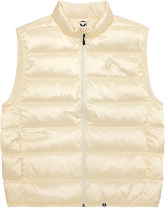 Aape By A Bathing Ape Gilet con placca logo - Toni neutri