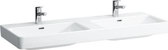 Laufen Pro S Lavabo Doble, 1 Agujero Para Grifo, Con Rebosadero, - Laufen