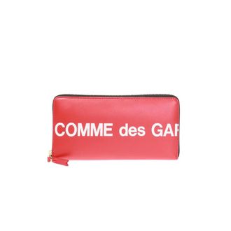 Comme Des Gar&ccedil;ons Wallets & Cardholders, unisex, Red, Size: ONE SIZE Huge Logo Wallet