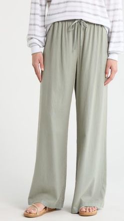 Splendid Valerie Drawstring Pants in Eucalyptus at Nordstrom, Size X-Small