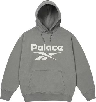 Palace x Reebok Hoodie Grey P26RBKHD002