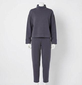 Spanx Barrel Leg Pant In Purple Storm