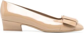 Ferragamo Ladies Brown Heels, US Size 9.5