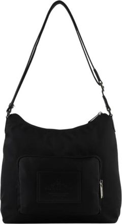 Pourchet Besace Escale - Dames - Schoudertassen - Zwart - ONE Size - Katoen - Tassen