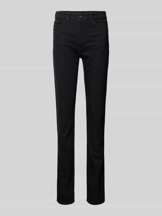 Emporio Armani Slim Fit Jeans im 5-Pocket-Design in Black, Gr&ouml;&szlig;e 28