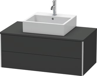 Duravit Lavabo Consola Duravit Xsquare, Suspendido, 2 Cajones