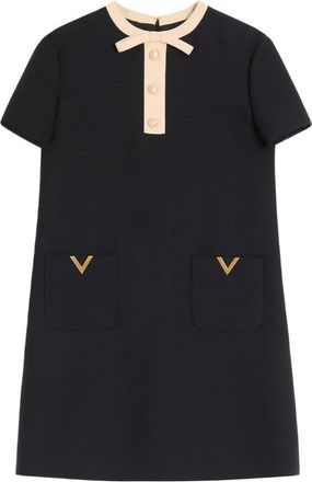 Valentino Garavani Wool And Silk Blend Dress