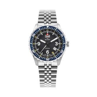 JDM Military Wingman Black Dial Mens Watch JDM-WG028-04