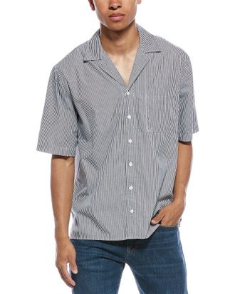 ATM Anthony Thomas Melillo Mixed Stripe Shirt