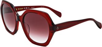 Rag & Bone RNB1078/S 0LHF 3X Burgundy/Pink Doubleshade
