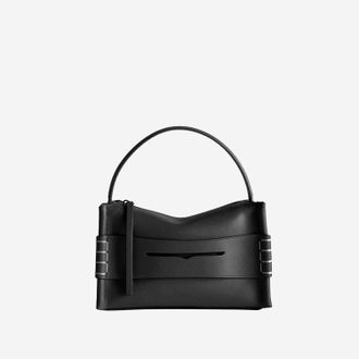 J.W.Anderson Jw Anderson Small Leather Loafer Bag With Logo