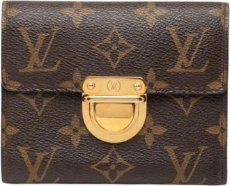 Louis Vuitton Pre-owned Wallets, female, Brown, Size: ONE SIZE Pre-owned Plastic Wallet