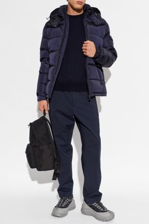 Moncler Puffer Jacket Maya, Mens, Navy Blue