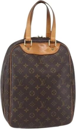Louis Vuitton Pre-owned Handbags, female, Brown, Size: ONE SIZE Pre-owned Canvas Handbag