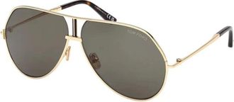 Tom Ford Heren, Accessoires, Geel, Maat: 63 MM