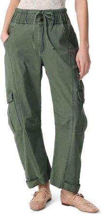 Robert Rodriguez Barrel Leg Cargo Pants in Thyme at Nordstrom Rack, Size 28