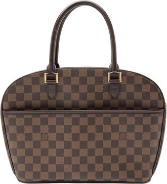 Louis Vuitton Brown Damier Ebene Sarria Horizontal (Authentic Pre-Loved)