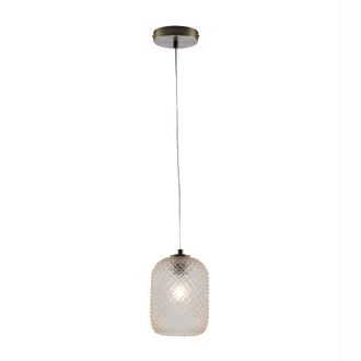 Luce-Ambiente-Design Ashford Suspension in Amber Glass 150x15 Cm