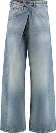 Darkpark Ined Oversized Jeans - Heren - Loose Fit Jeans - Blauw - W30 - Katoen - Jeans
