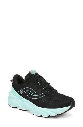 Ryk&auml; Devotion Swift Walking Sneaker in Black at Nordstrom, Size 7.5